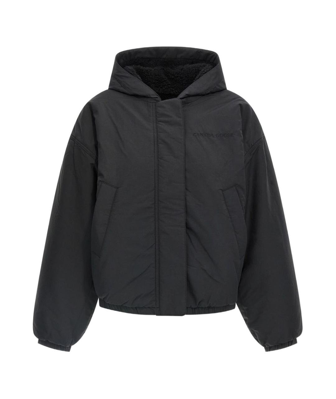 CANADA GOOSE Черная куртка, фото 1