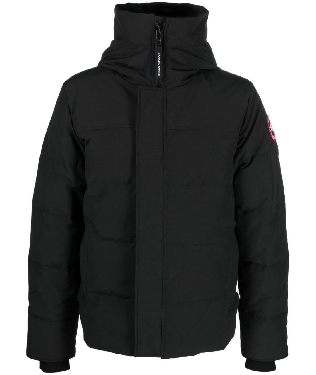 CANADA GOOSE Черная полиэстеровая куртка, фото 1