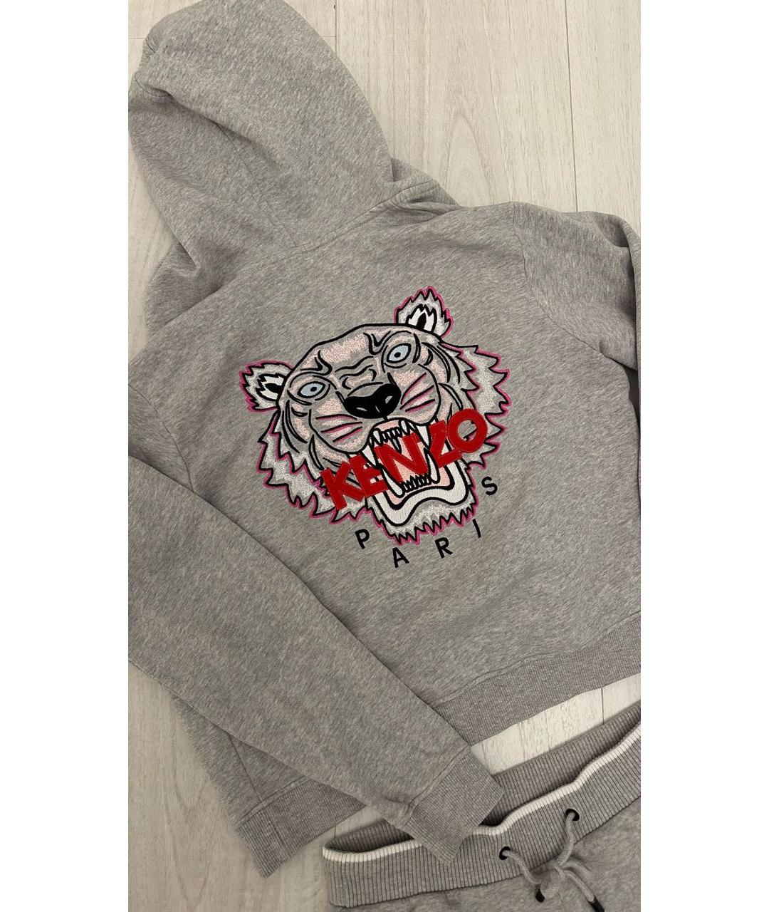 KENZO Серый полиэстеровый спортивные костюмы, фото 6
