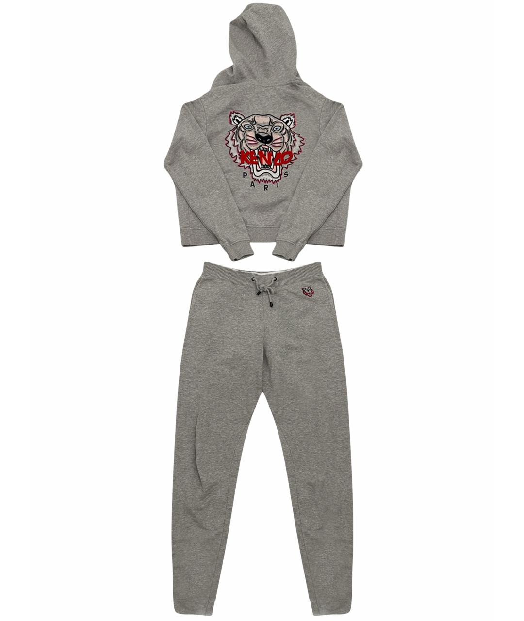 KENZO Серый полиэстеровый спортивные костюмы, фото 1