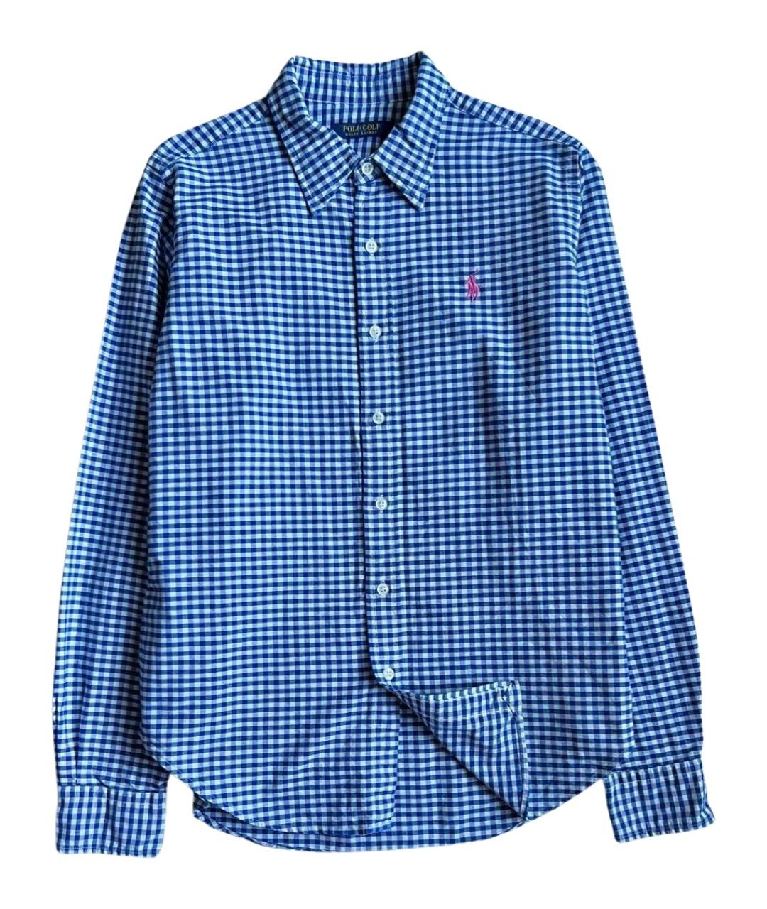 POLO RALPH LAUREN Голубая хлопковая рубашка, фото 1