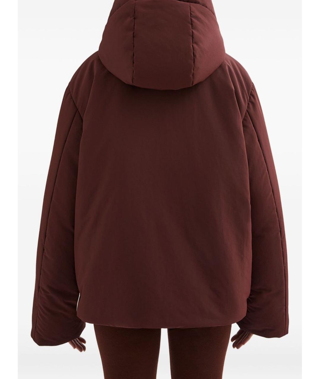 JIL SANDER Бордовая куртка, фото 5
