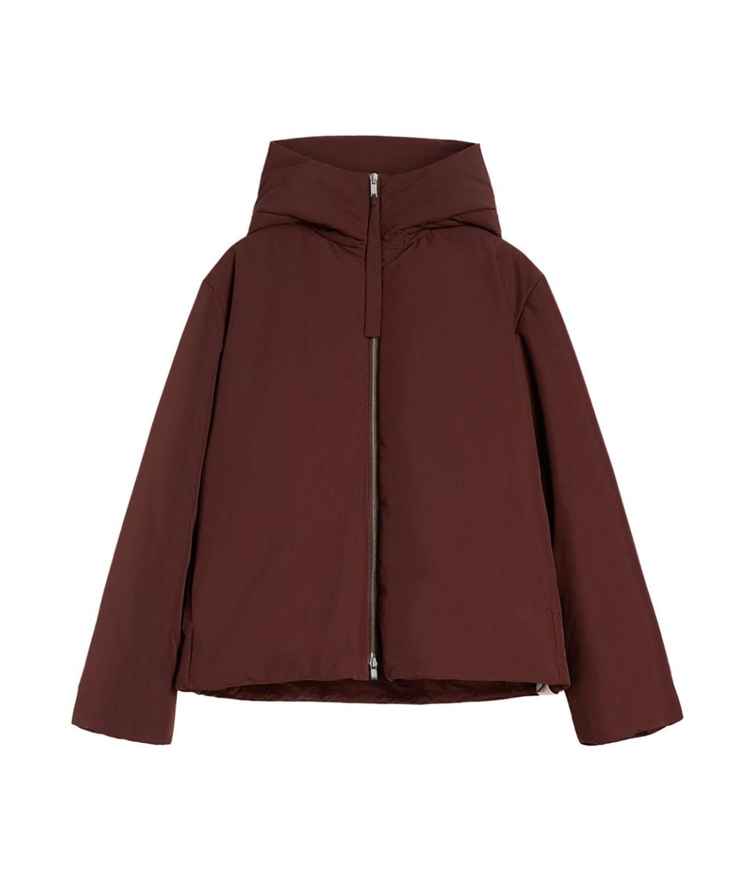 JIL SANDER Бордовая куртка, фото 1