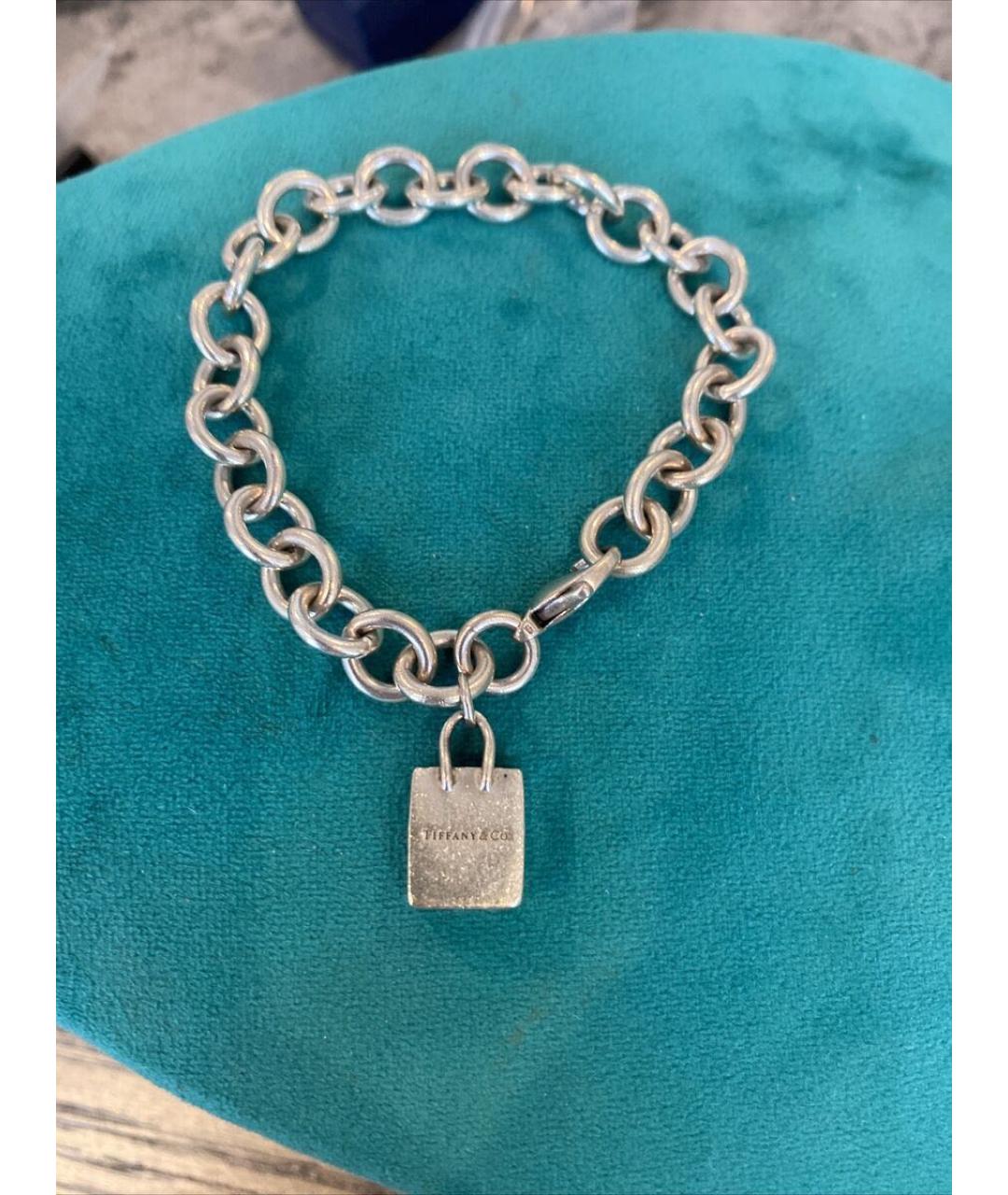 TIFFANY&CO Серебрянный серебряный браслет, фото 2