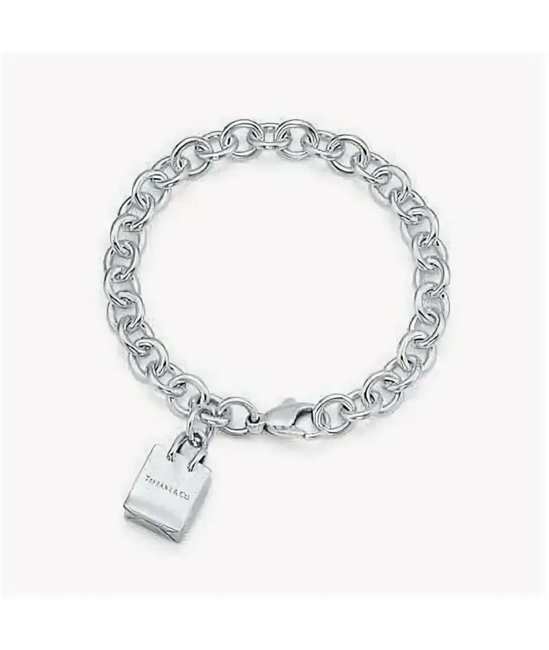 TIFFANY&CO Серебрянный серебряный браслет, фото 6