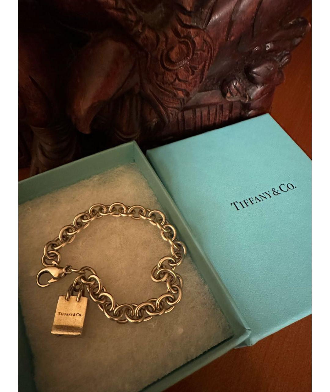 TIFFANY&CO Серебрянный серебряный браслет, фото 3