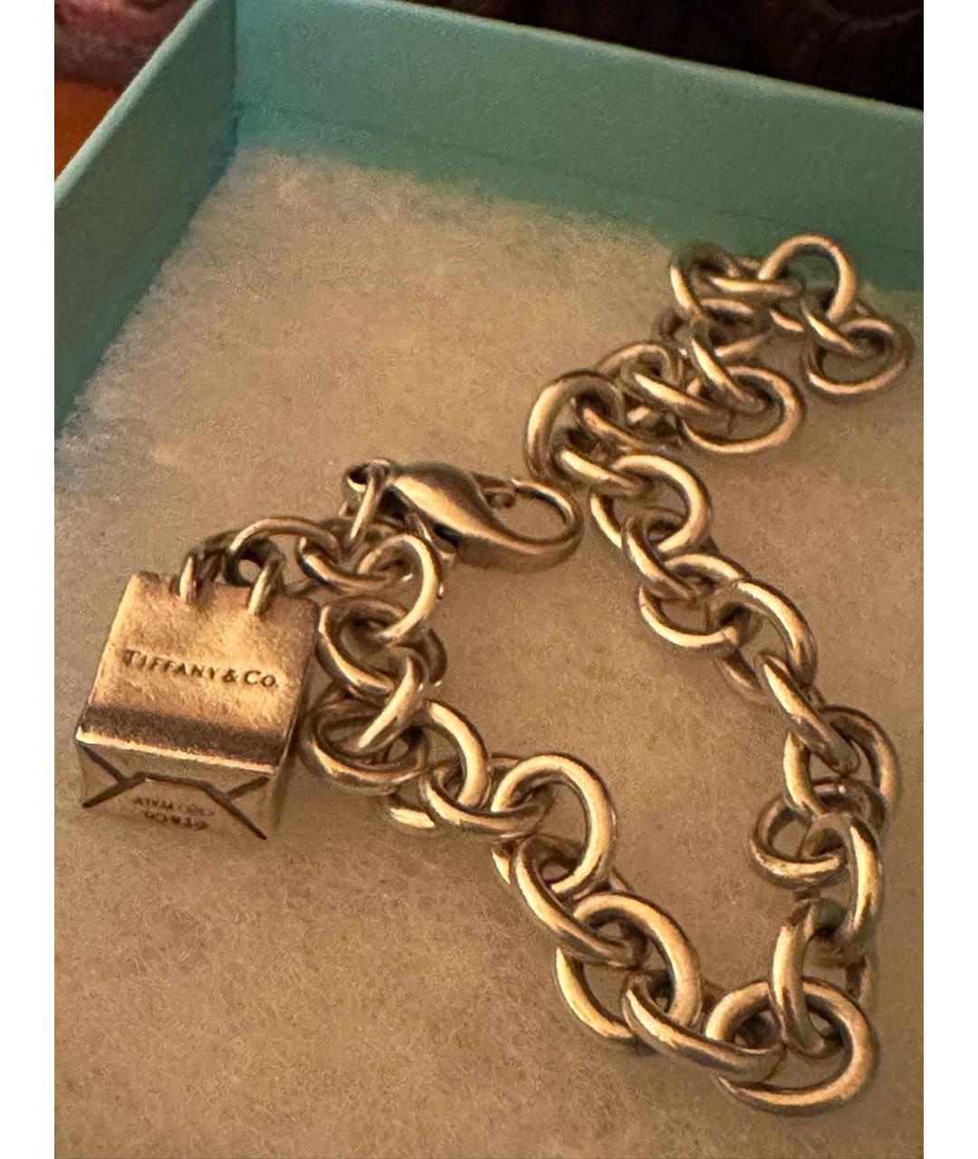 TIFFANY&CO Серебрянный серебряный браслет, фото 4