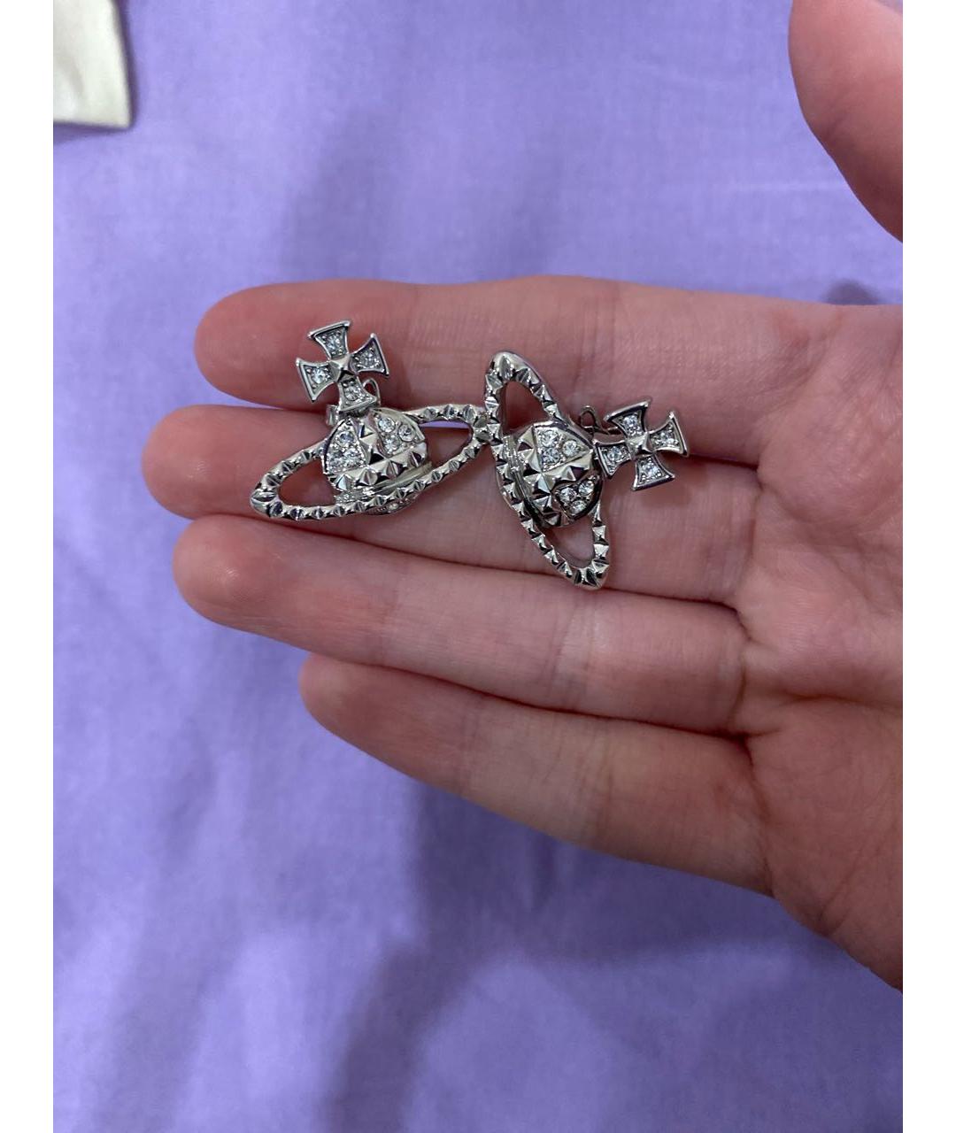 VIVIENNE WESTWOOD Серебряные серьги, фото 5