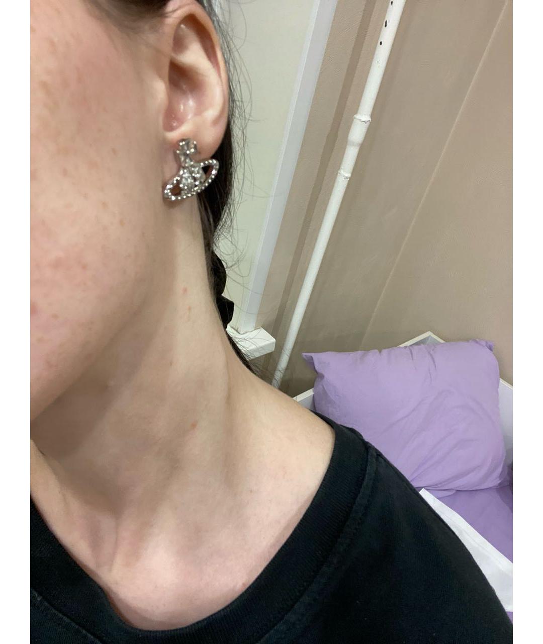 VIVIENNE WESTWOOD Серебряные серьги, фото 4