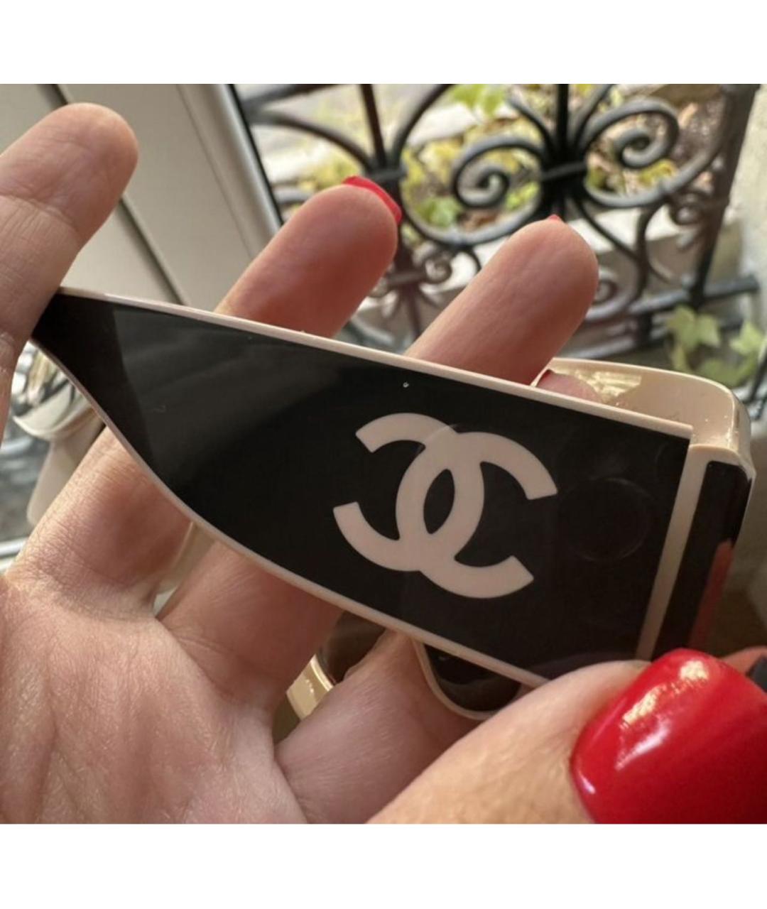 CHANEL Черные солнцезащитные очки, фото 3