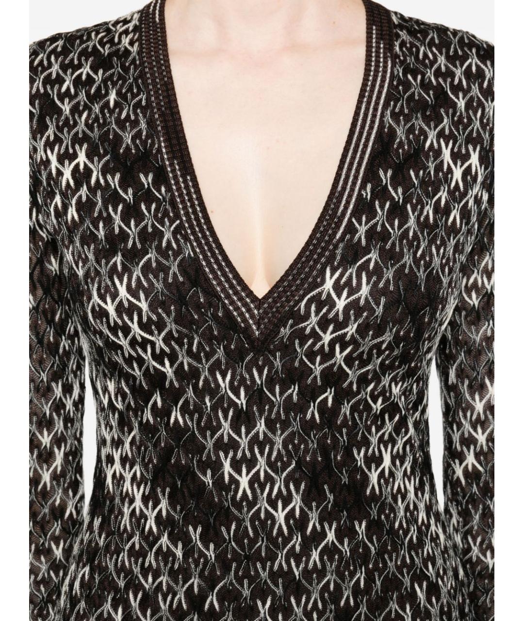MISSONI Коричневое платье, фото 5