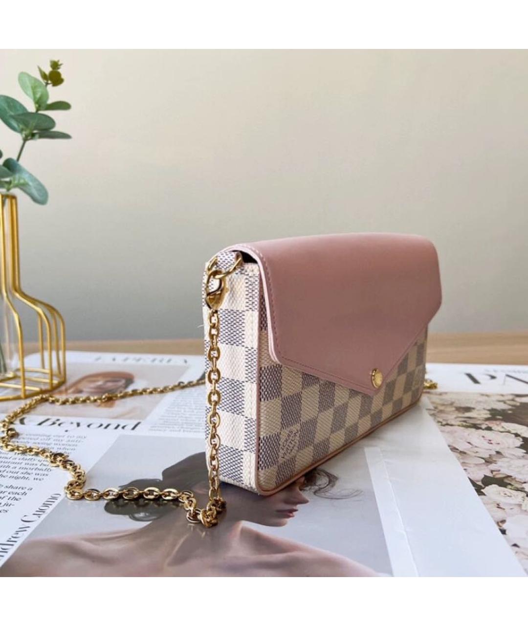 LOUIS VUITTON Кожаная сумка через плечо, фото 3