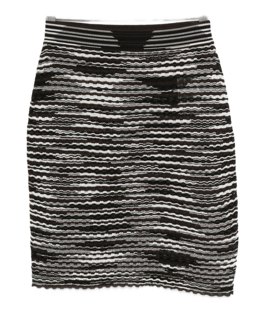 MISSONI Коричневая юбка мини, фото 1