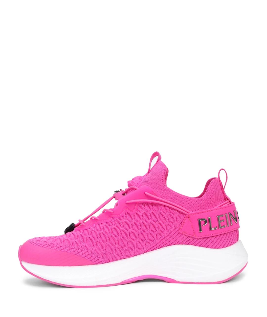PLEIN SPORT Розовые кроссовки, фото 3