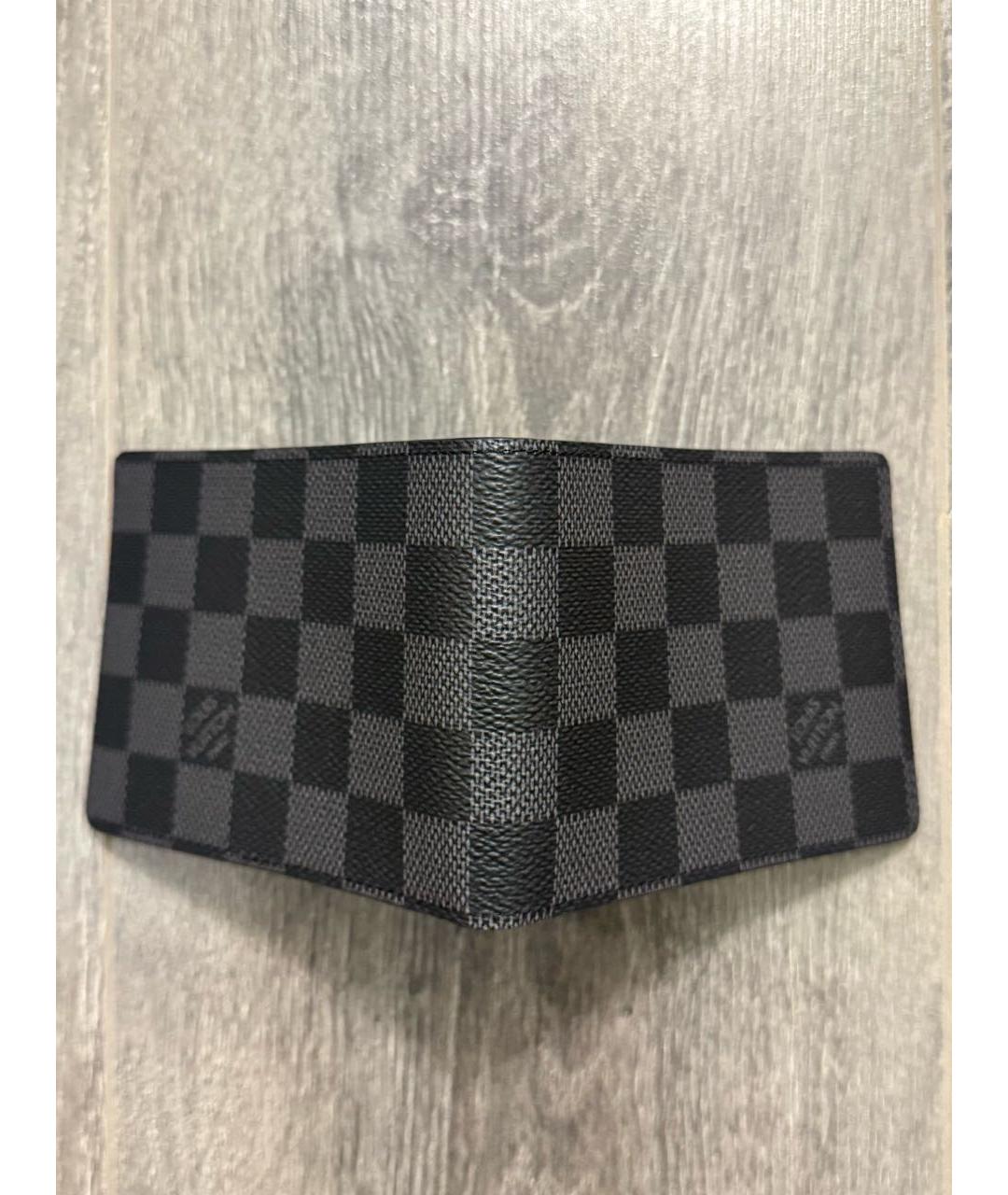 LOUIS VUITTON Черный кошелек, фото 3