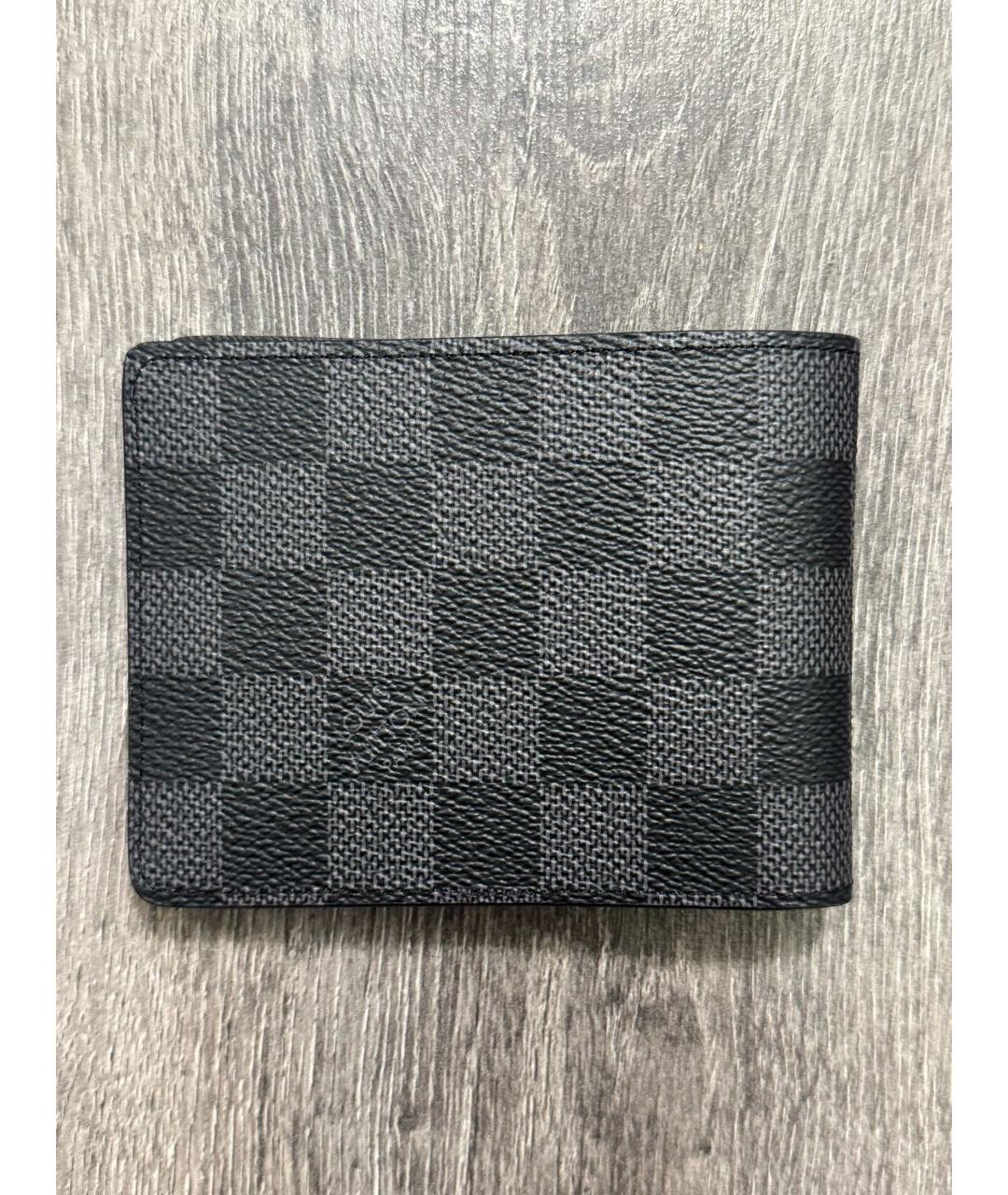 LOUIS VUITTON Черный кошелек, фото 2