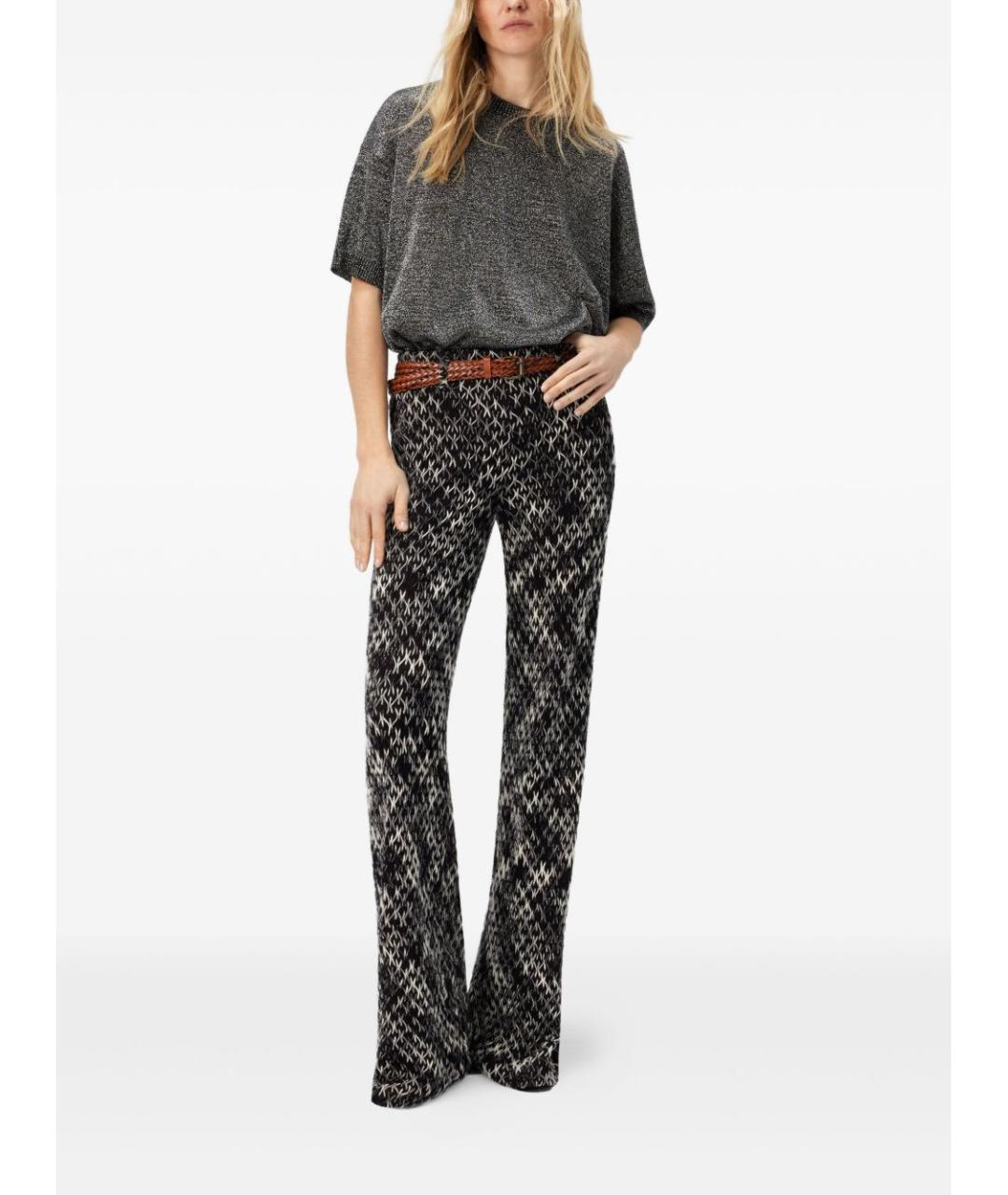 MISSONI Мульти шерстяные прямые брюки, фото 3