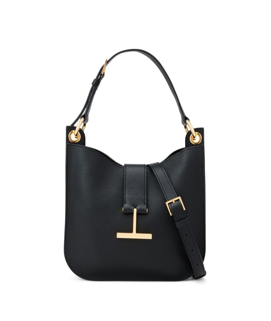 TOM FORD Черная сумка тоут, фото 1