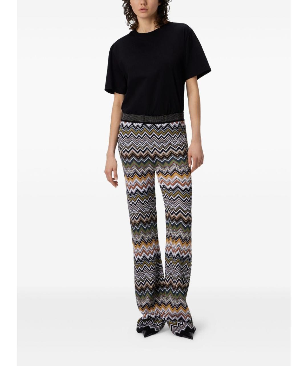 MISSONI Мульти прямые брюки, фото 3