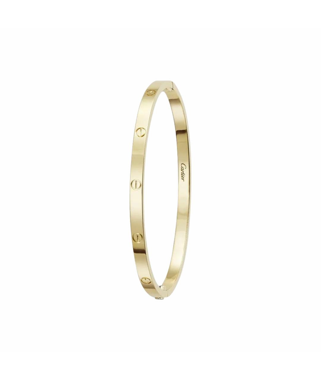 CARTIER Золотой браслет из желтого золота, фото 1