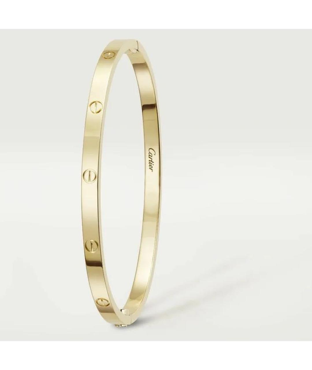 CARTIER Золотой браслет из желтого золота, фото 5