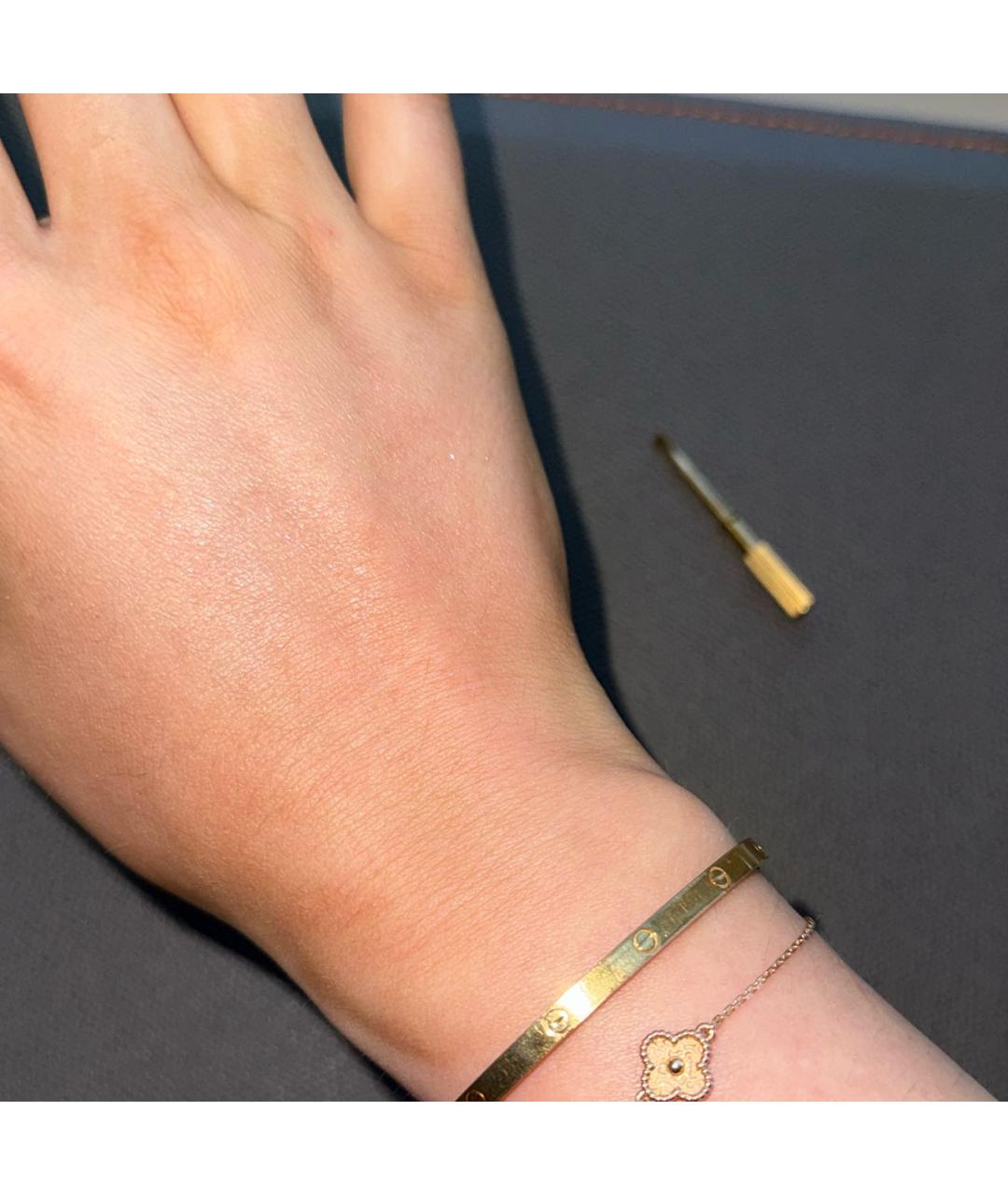 CARTIER Золотой браслет из желтого золота, фото 4