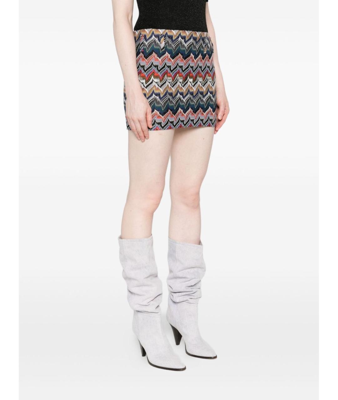 MISSONI Мульти юбка мини, фото 4