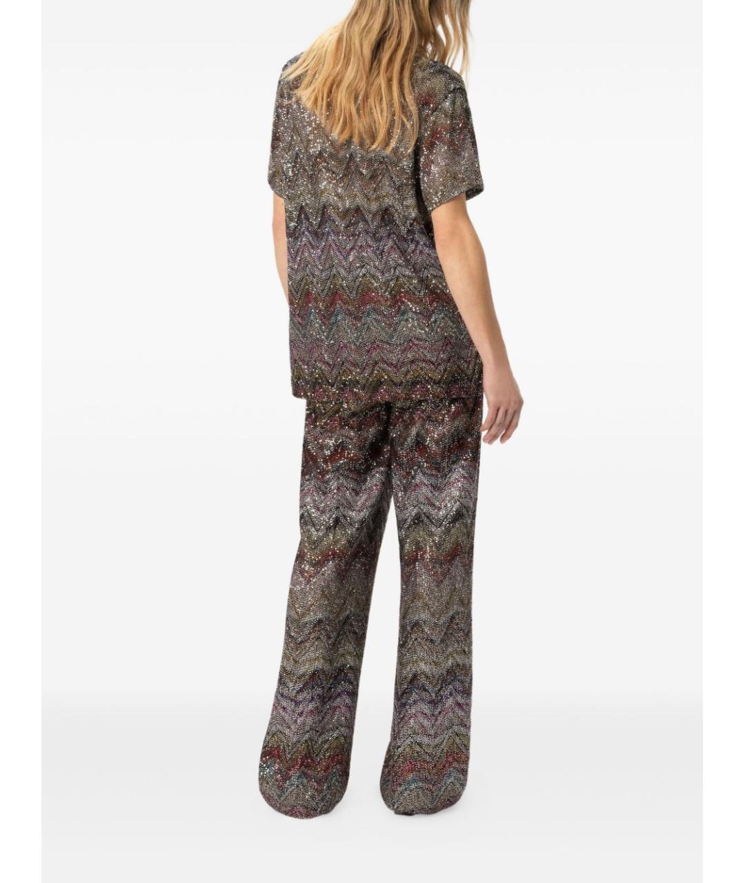 MISSONI Мульти синтетическая футболка, фото 4