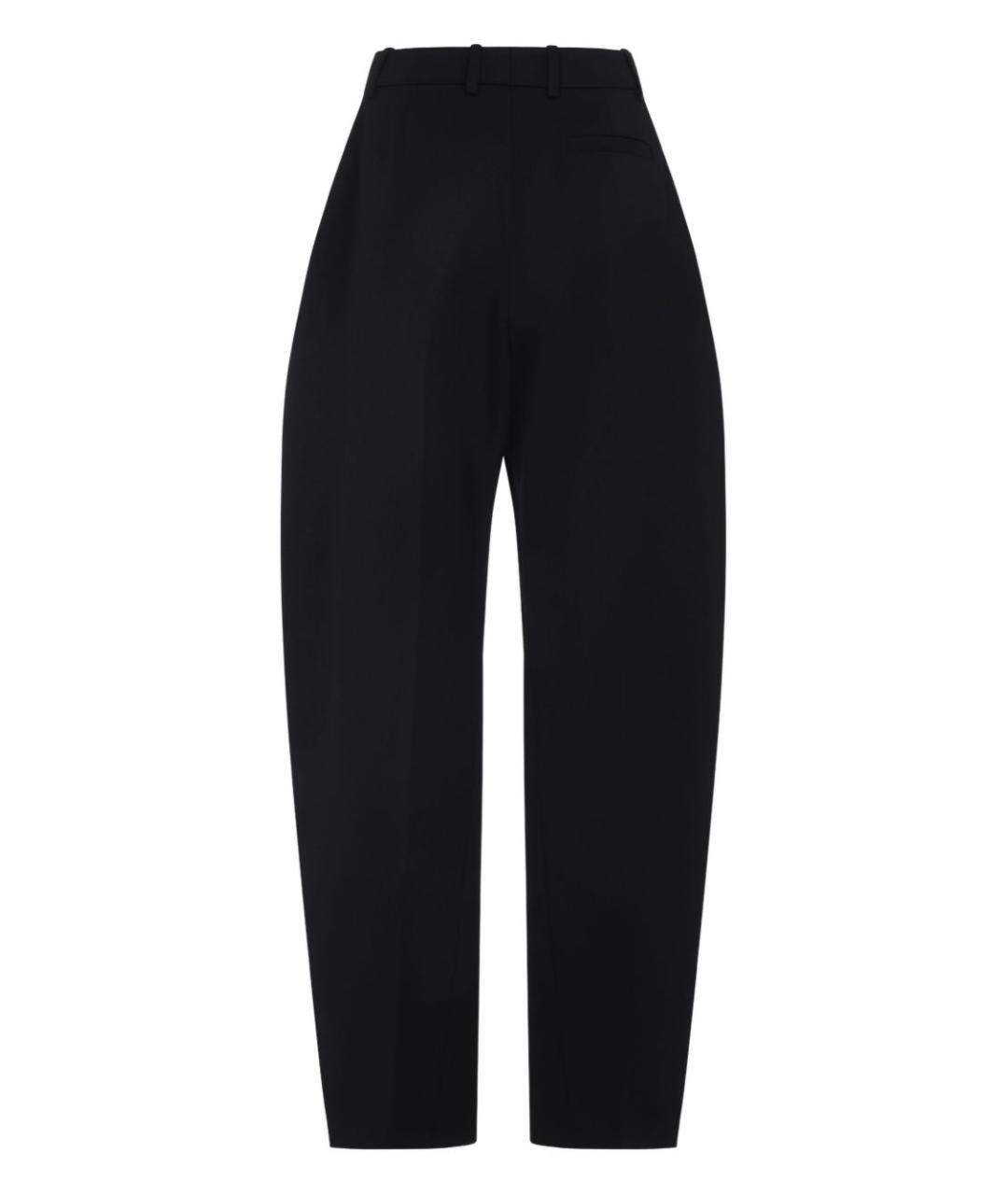 GIVENCHY Черные шерстяные прямые брюки, фото 3