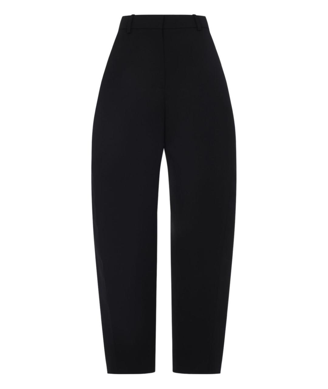 GIVENCHY Черные шерстяные прямые брюки, фото 2