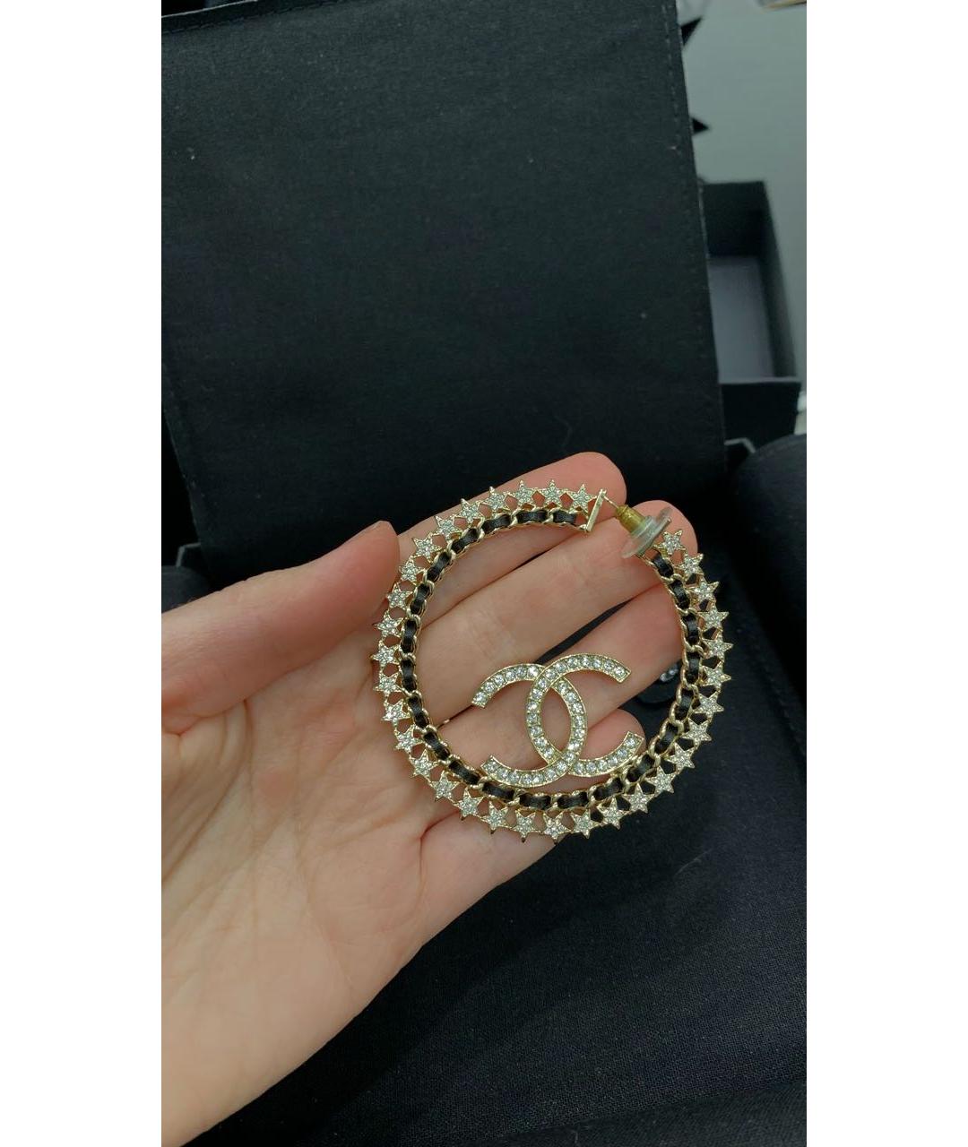 CHANEL Мульти металлические серьги, фото 3