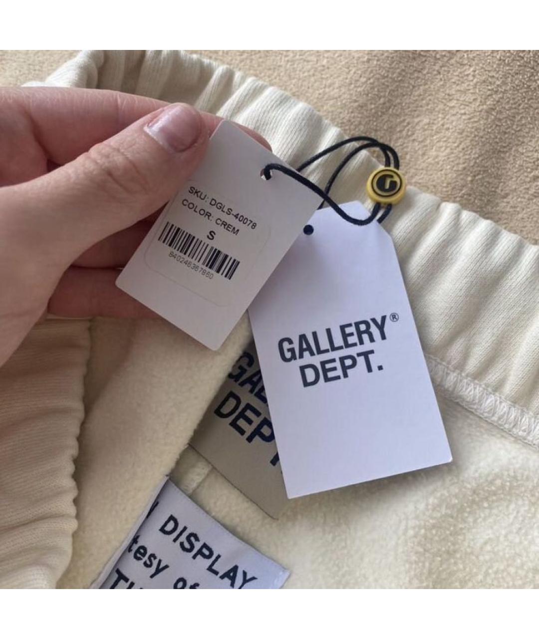 Gallery Dept Бежевые хлопковые спортивные брюки и шорты, фото 6