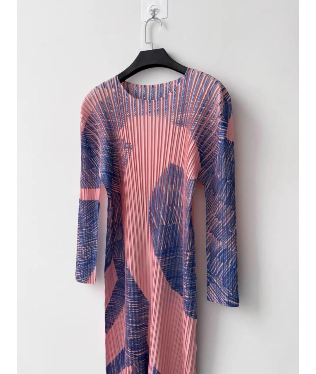 HOMME PLISSE ISSEY MIYAKE Мульти полиэстеровое повседневное платье, фото 3