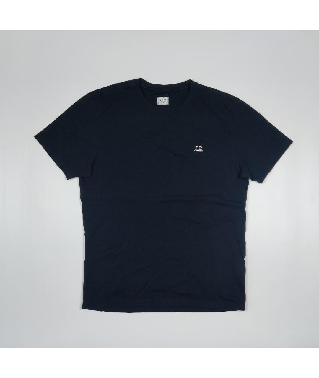 CP COMPANY Черная хлопковая футболка, фото 7