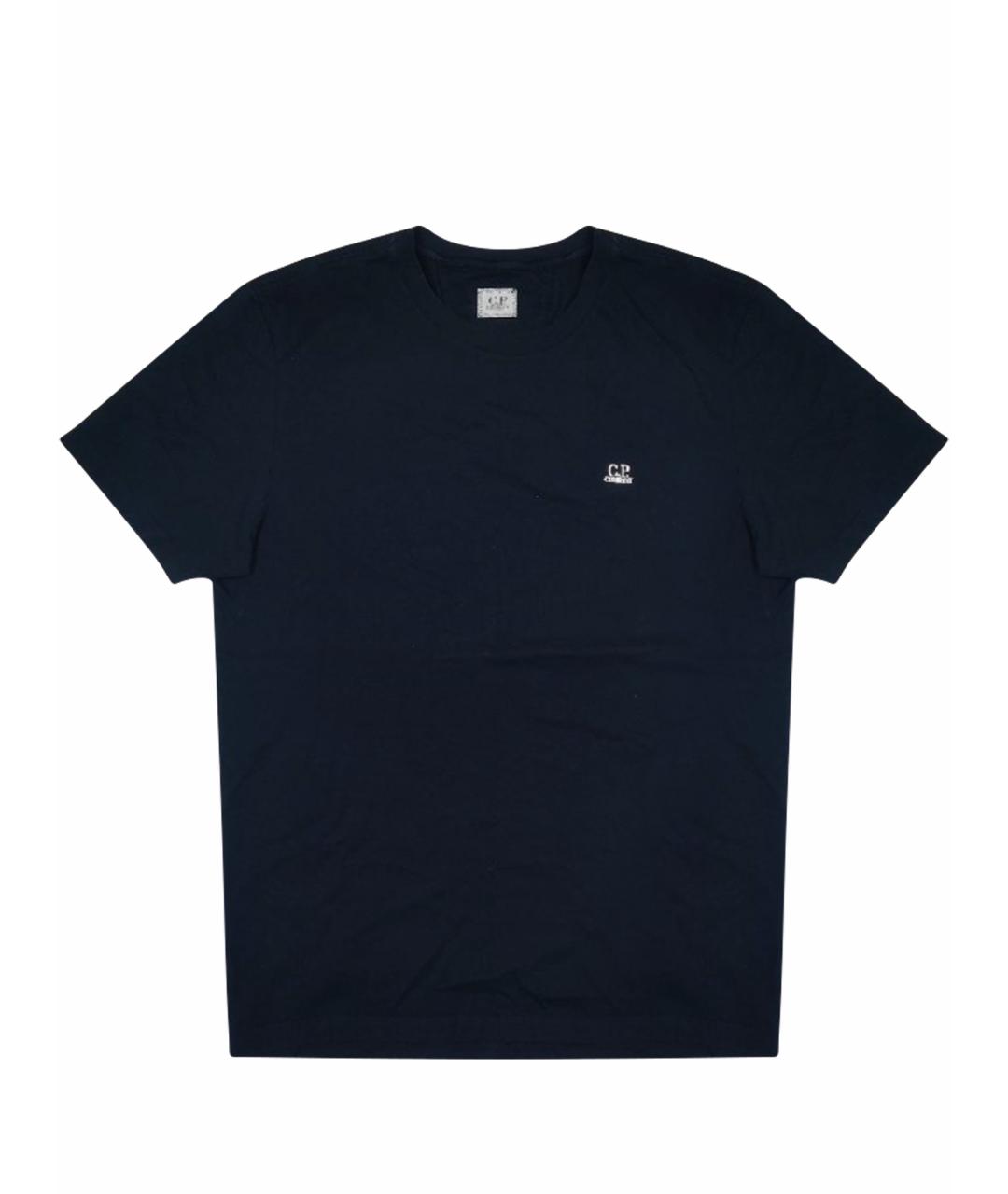 CP COMPANY Черная хлопковая футболка, фото 1