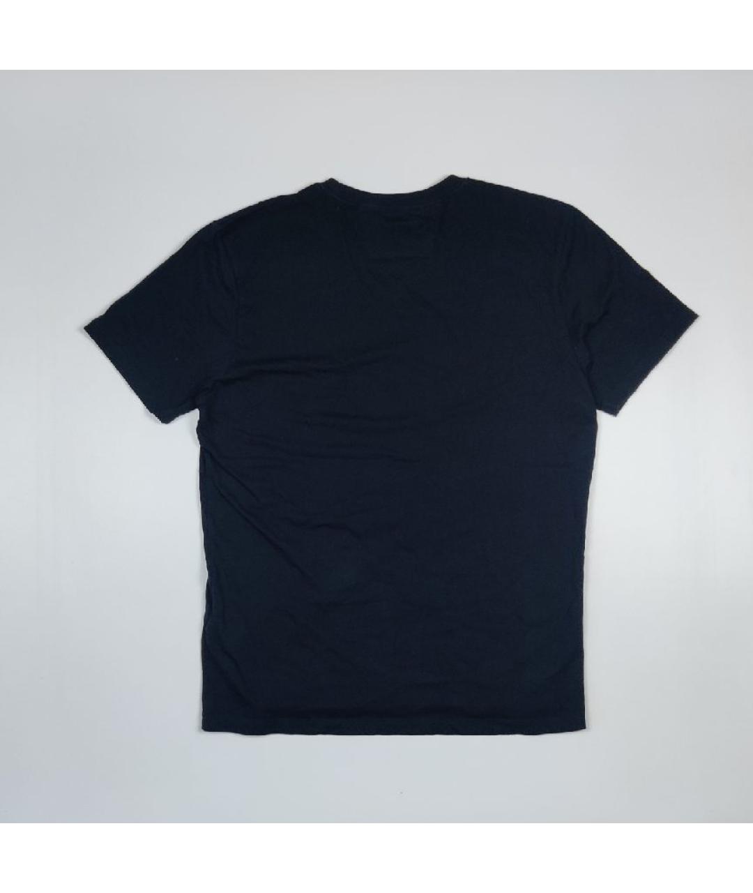 CP COMPANY Черная хлопковая футболка, фото 2