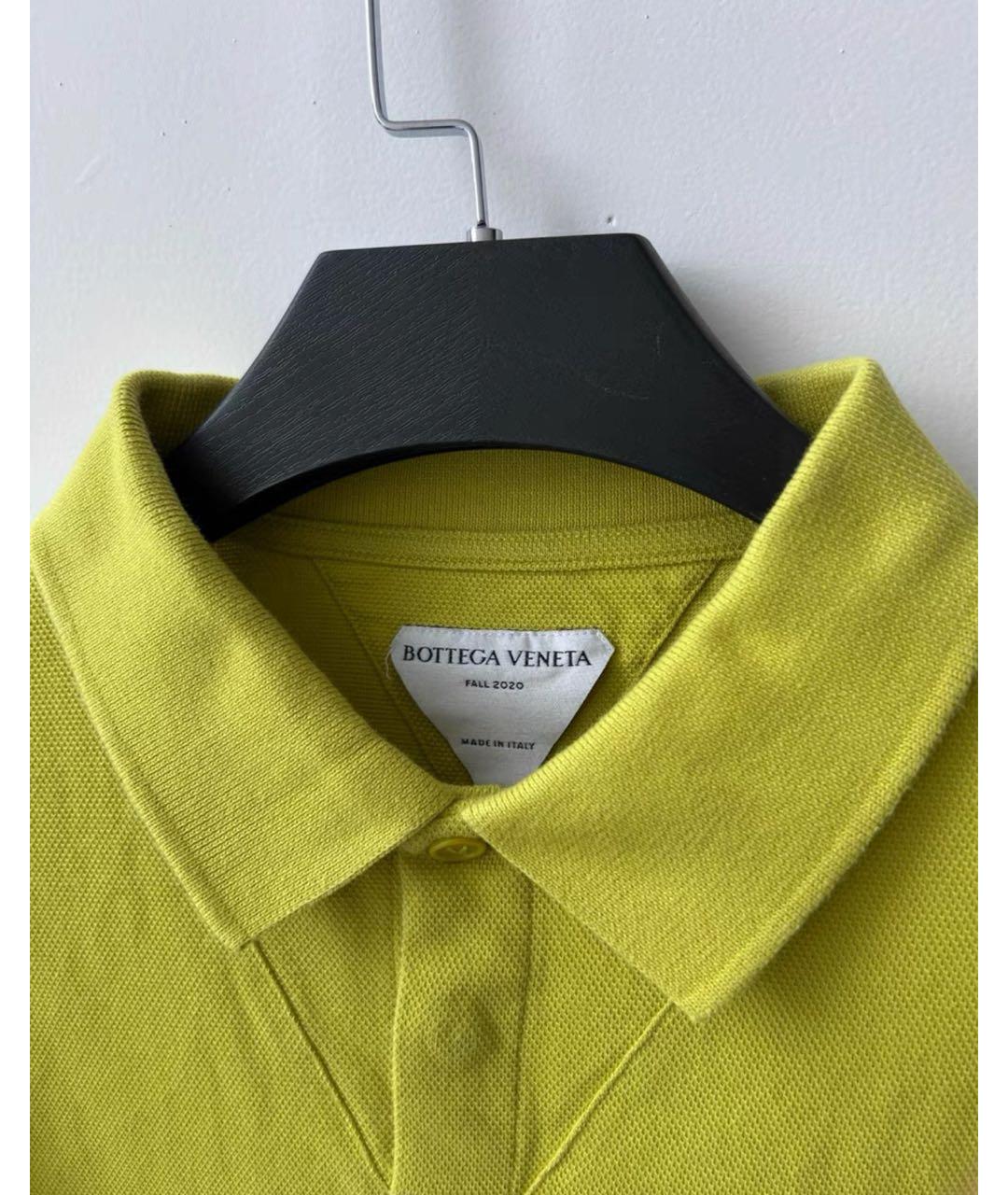 BOTTEGA VENETA Горчичная хлопковая рубашка, фото 3
