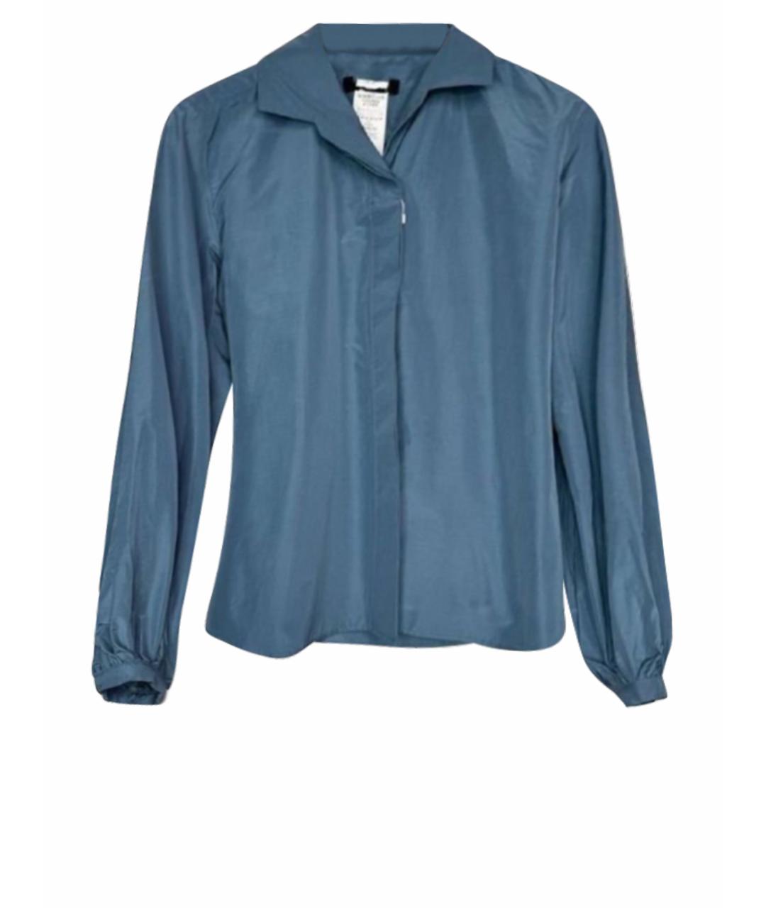 WEEKEND MAX MARA Голубая полиэстеровая блузы, фото 1