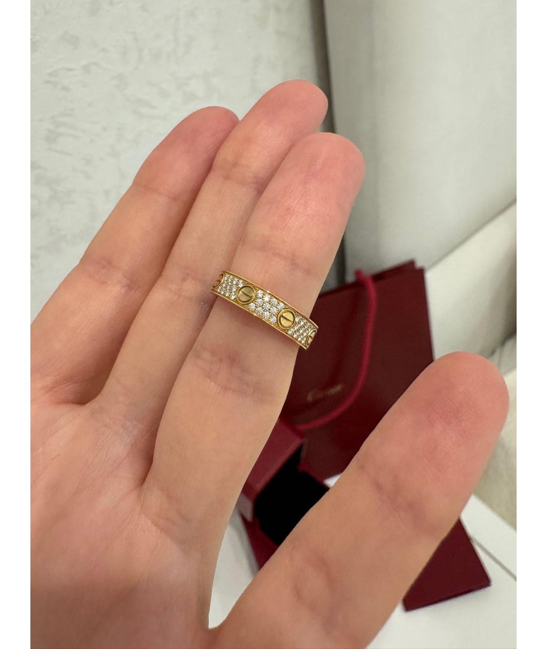 CARTIER Золотое кольцо из желтого золота, фото 9