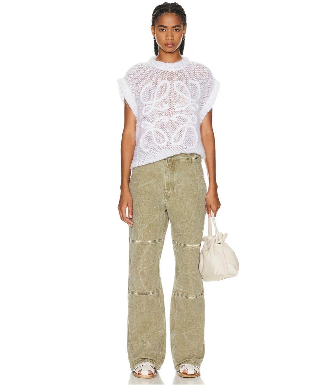 LOEWE Белая жилетка, фото 3