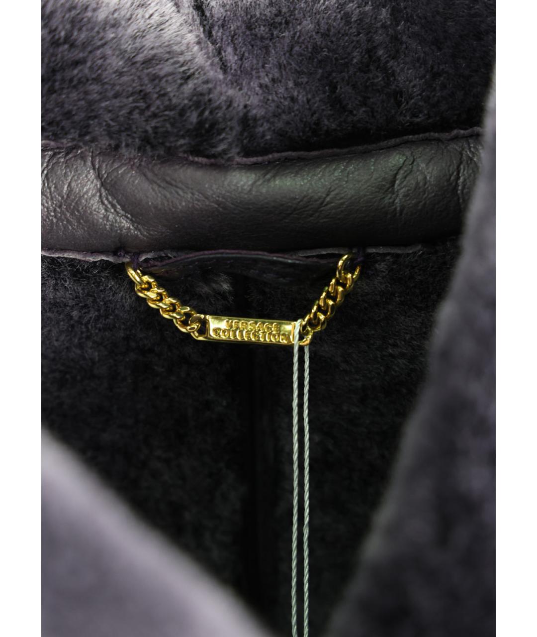 VERSACE COLLECTION Кожаная дубленка, фото 3
