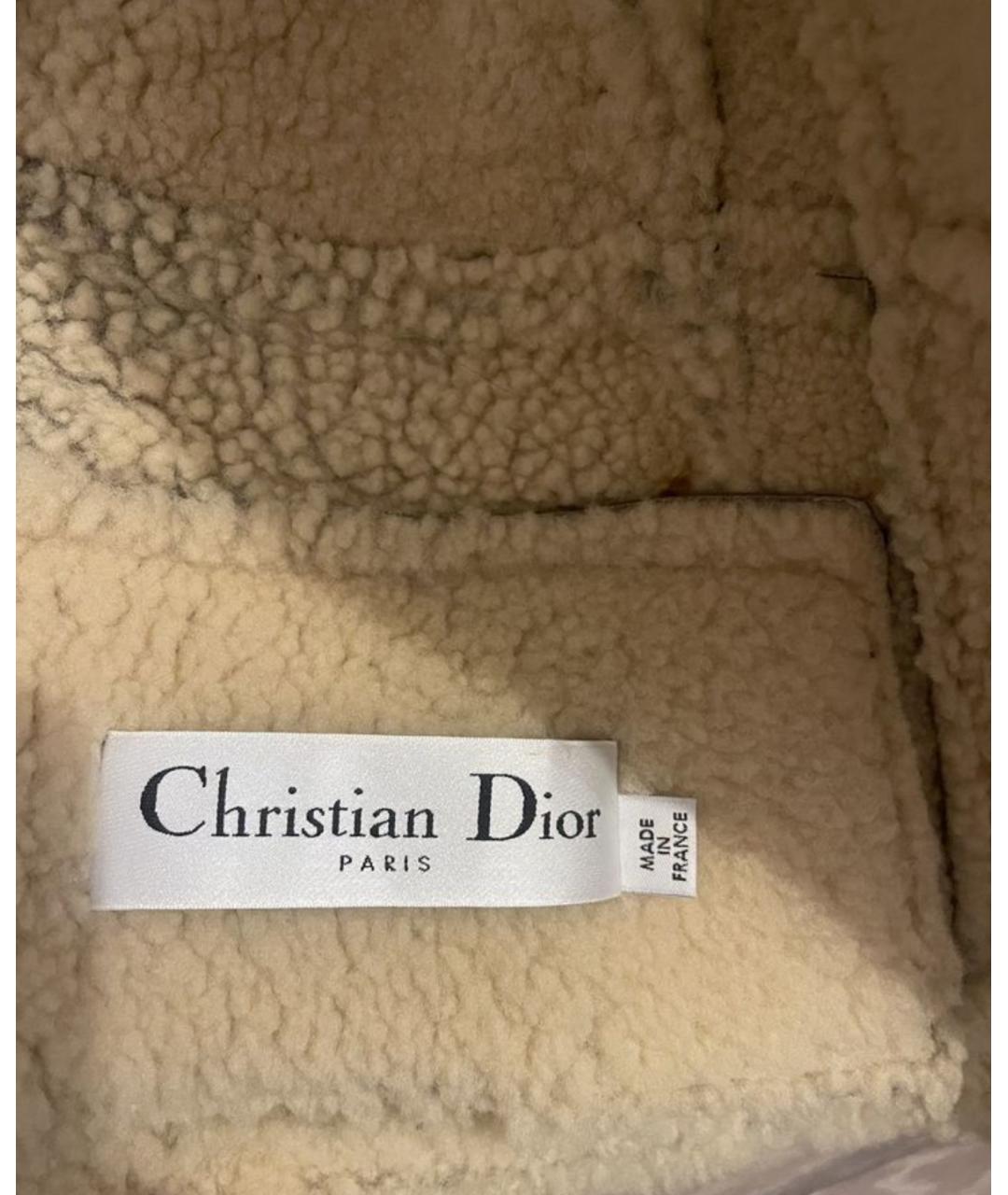 CHRISTIAN DIOR Коричневая замшевая дубленка, фото 7