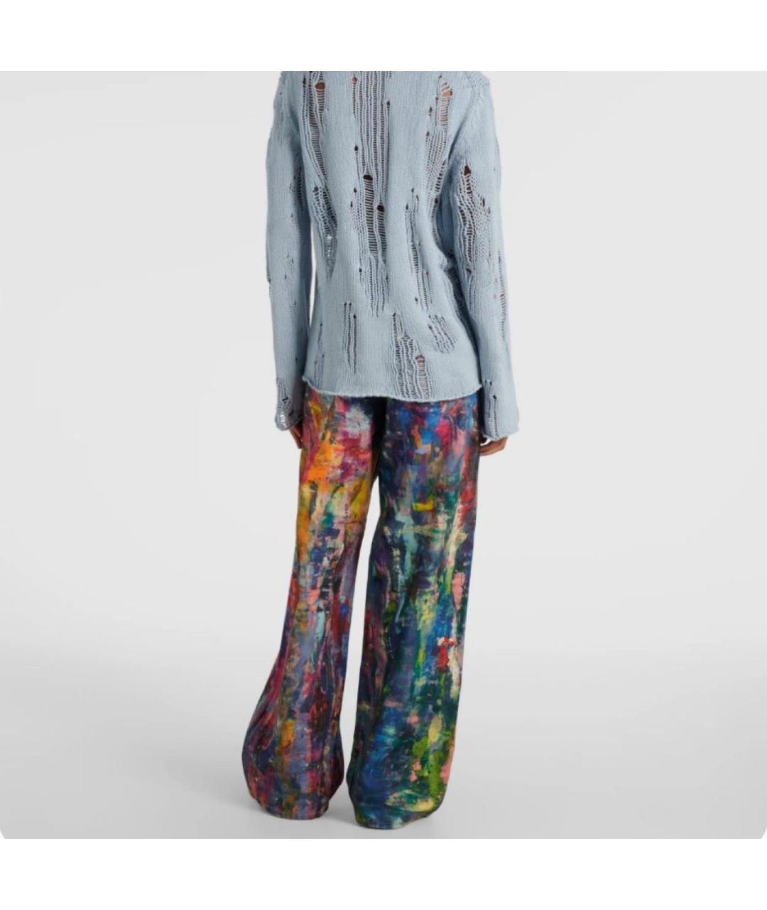 ACNE STUDIOS Мульти хлопковые прямые джинсы, фото 3