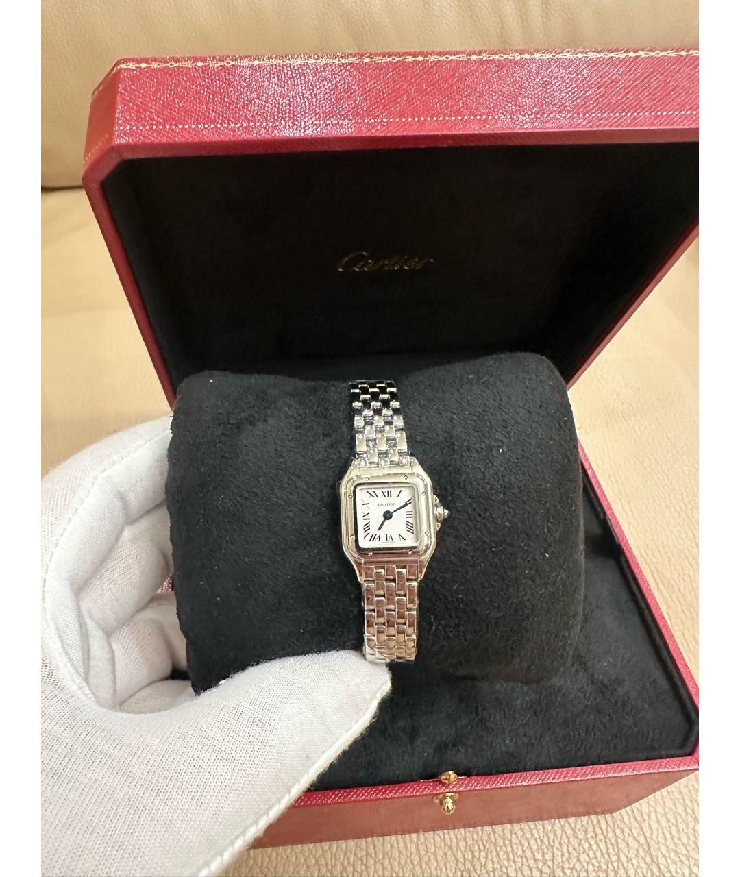 CARTIER Серебряные металлические часы, фото 5