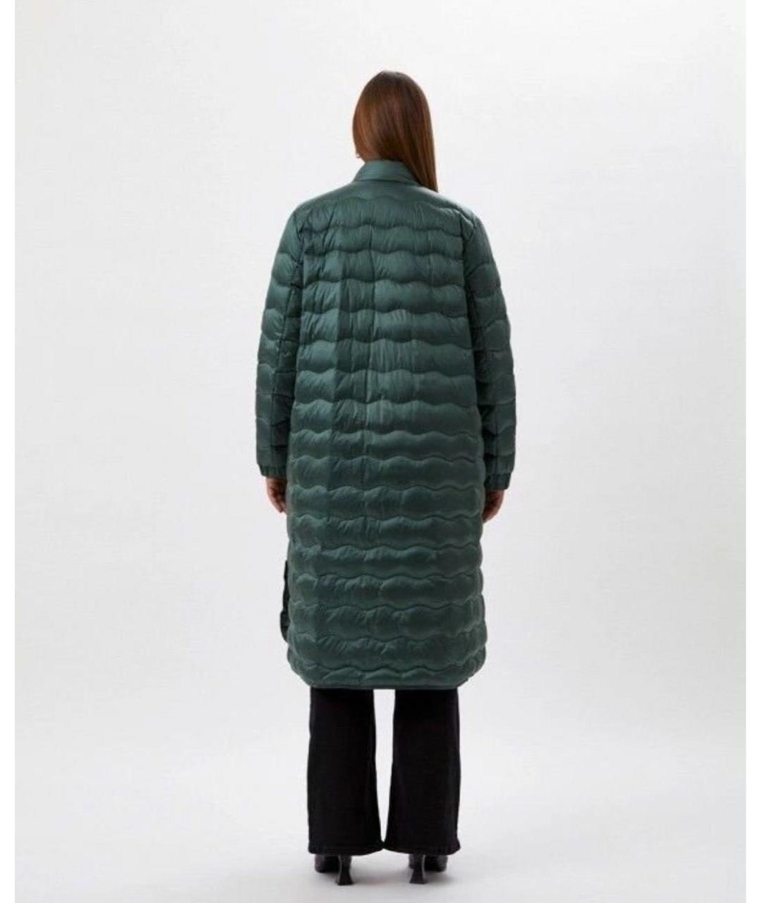 MAX MARA Зеленый пуховик, фото 2