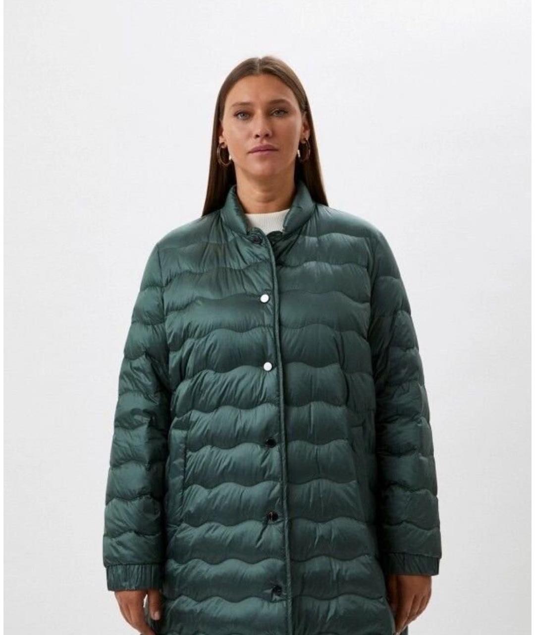 MAX MARA Зеленый пуховик, фото 7