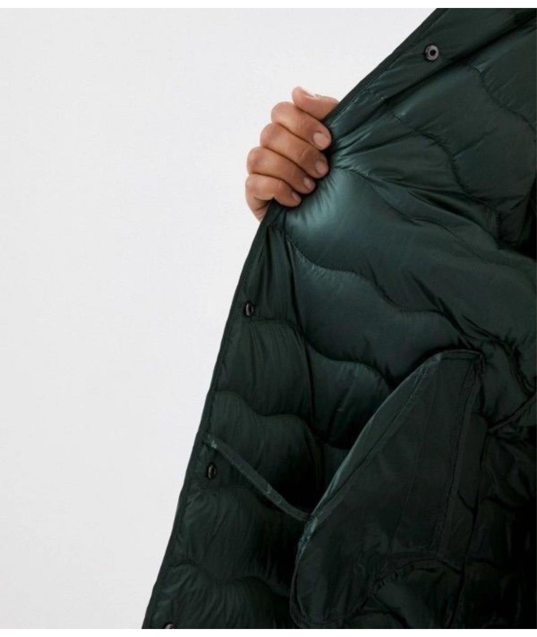 MAX MARA Зеленый пуховик, фото 5