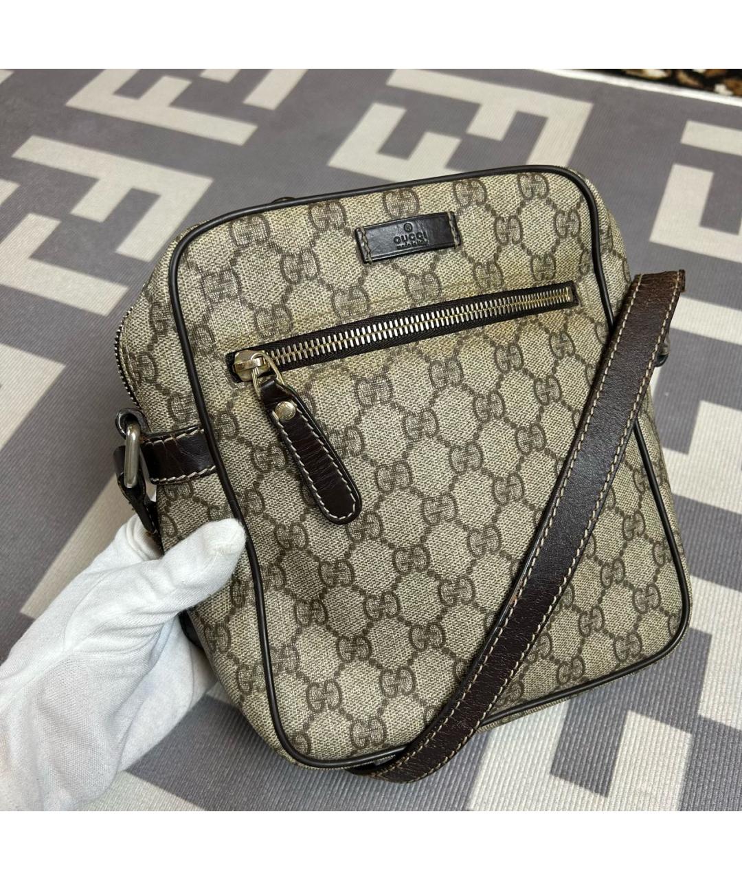 GUCCI Бежевая сумка на плечо, фото 2