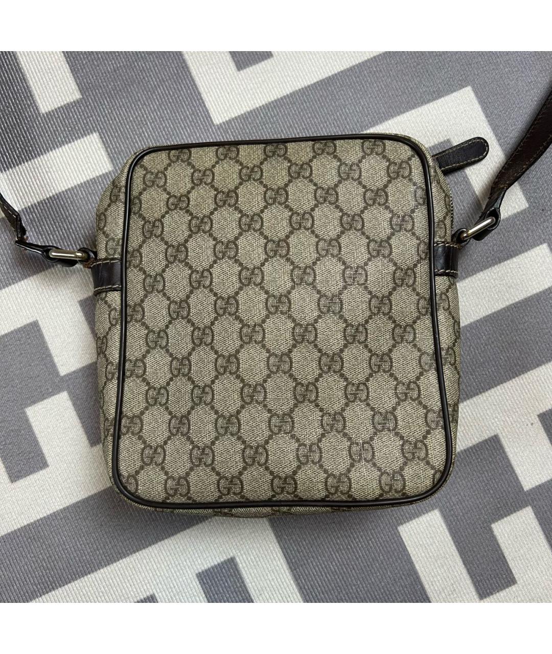 GUCCI Бежевая сумка на плечо, фото 3