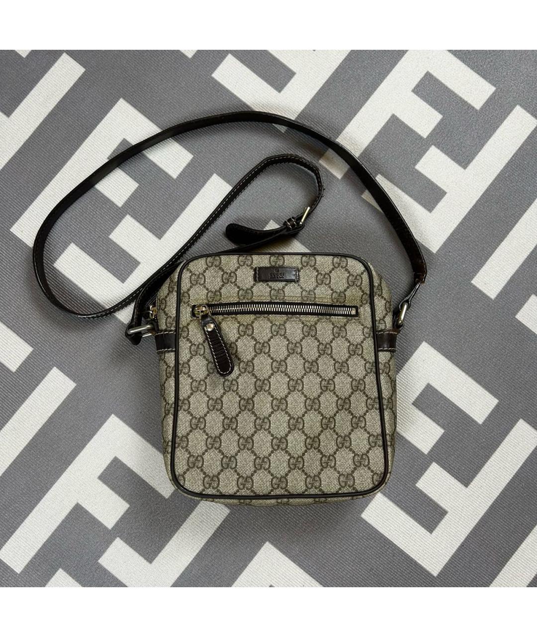 GUCCI Бежевая сумка на плечо, фото 9